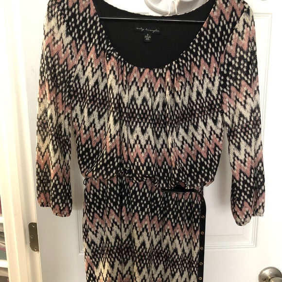 macy's white long sleeve dress
